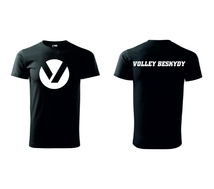 Bavlněné triko Volley Beskydy černé