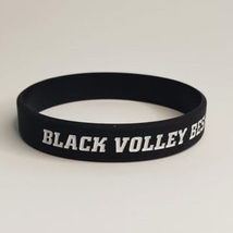 Silikonový náramek Black Volley 