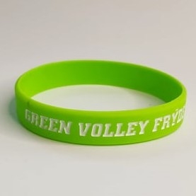Silikonový náramek Green Volley 